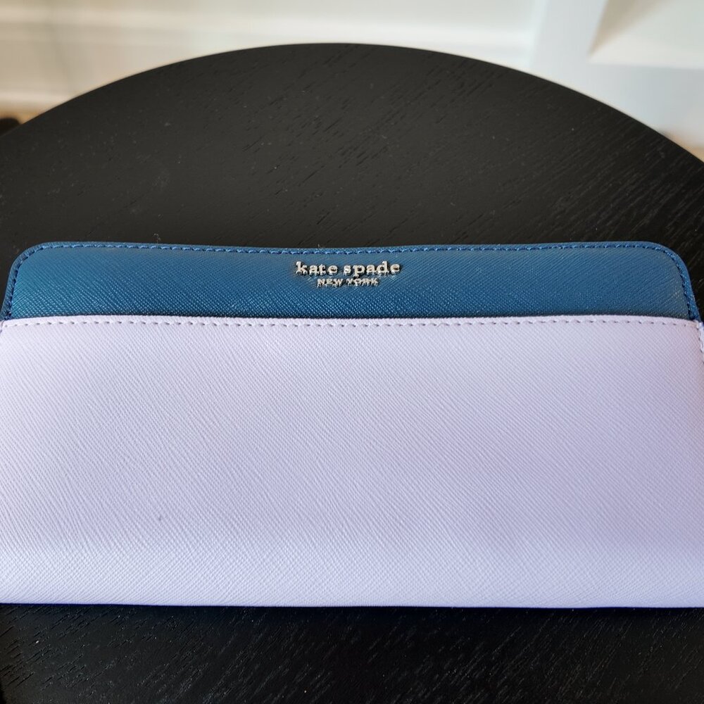 Purple and Blue Kate Spade Wallet